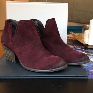 Steve Madden Maroon Booties